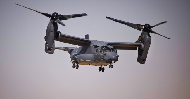 The US is gearing up to the state-of-the-art V-22 Osprey