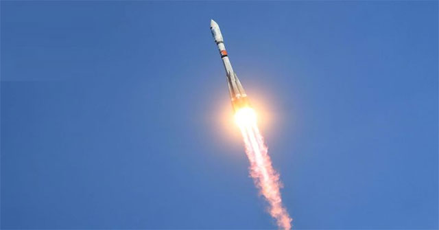 The US military declares a European rocket explosion in space