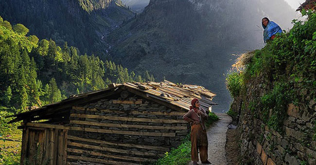The village connects with the world with just one phone