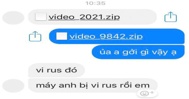 The virus digs the virtual currency into a zip file spread quickly through Facebook Messenger