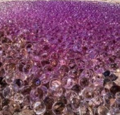 The viscous balls are mysterious in the desert