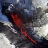 The volcano woke up after 36 years