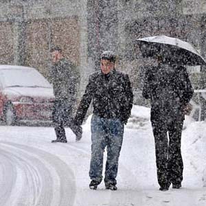 The warming of the Earth increases the intensity of snowstorms