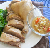The way to boil duck is delicious, soft, ripe, not bad