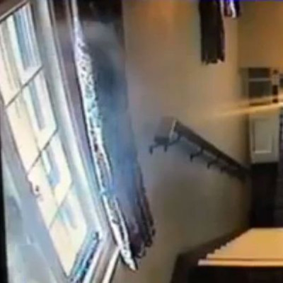 The white shadow in the pub is said to be a ghost