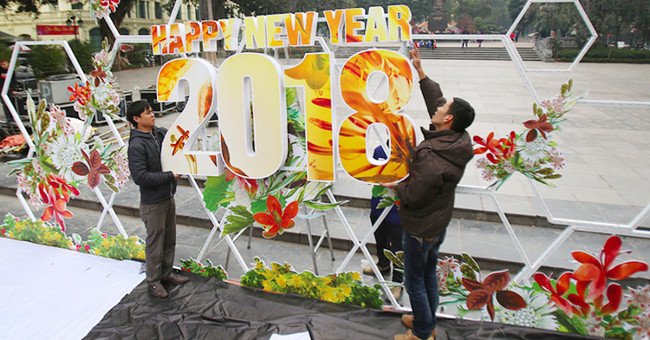 The whole country is sunny and beautiful on the occasion of Lunar New Year