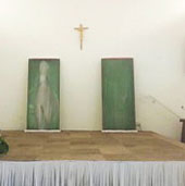 The window has an image 'The mother' is relocated