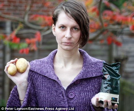 The woman is allergic to almost everything