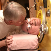 The woman lived 61 years with iron lungs