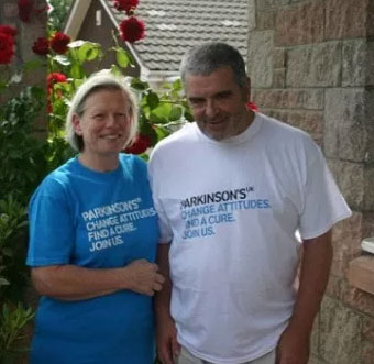 The woman smelled Parkinson's disease