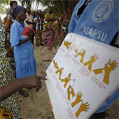 The woman was left alone in the Ebola epidemic