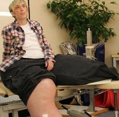 The woman with the largest leg in the world