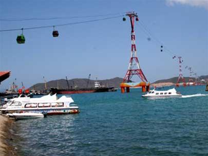 The world famous cable car