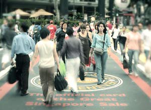 The world is walking faster