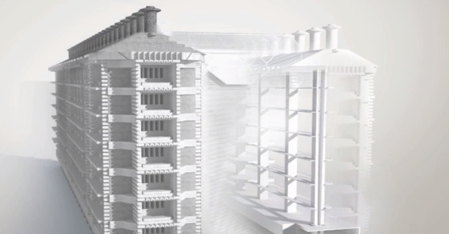 The world's first self-cooling building