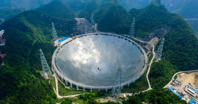 The world's largest alien hunting telescope was born