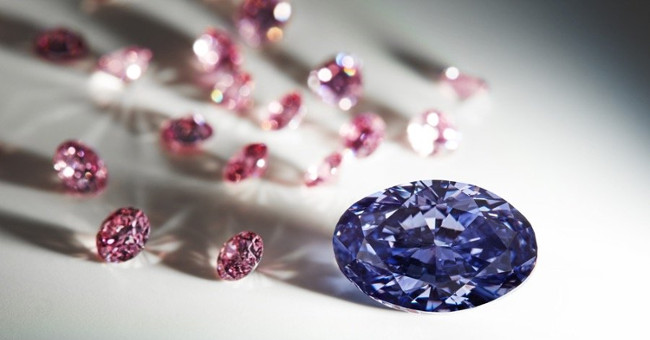 The world's largest and rarest purple diamond