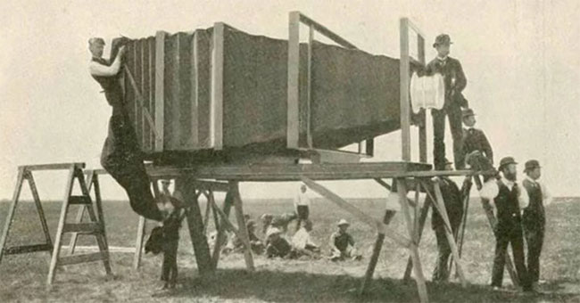 The world's largest camera was created ... just to capture a panorama of a train