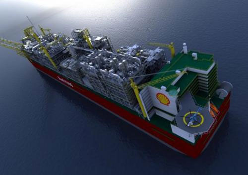 The world's largest gas exploitation vessel will be bigger than a carrier
