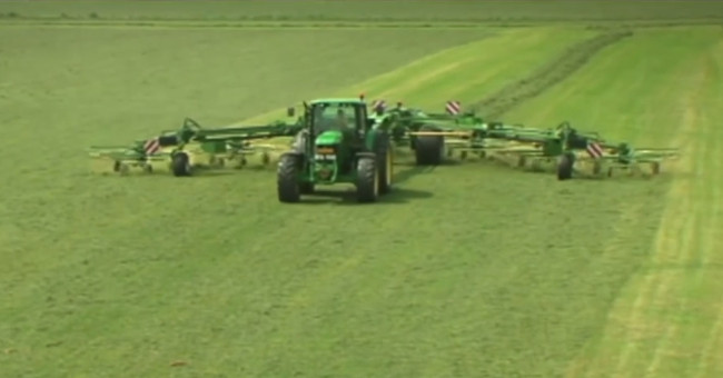 The world's largest grass collector
