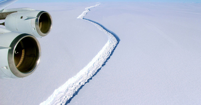 The world's largest iceberg is at risk of breaking away from Antarctica