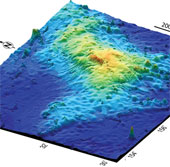The world's largest volcano lies under the Pacific Ocean