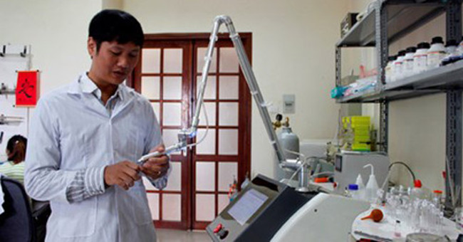 The wound healing machine does not need antibiotics
