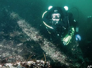 The wreck found 139 years ago in Alaska