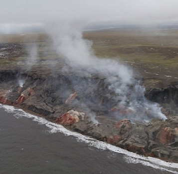 The year-round hill fumes acid