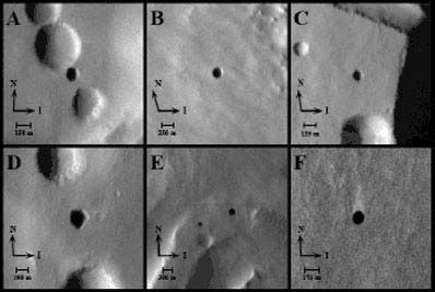 There are many caves on Mars?