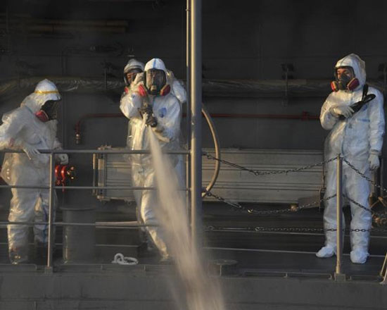 There are signs of nuclear decay at Japanese power plants