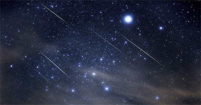 There is going to be a meteor shower of Thien Long and Ghe Ho
