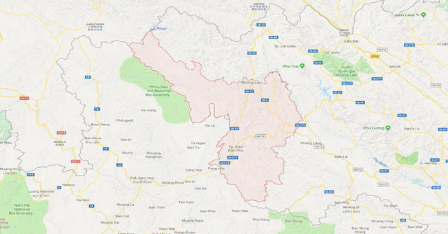 There was a 3.9-magnitude earthquake in Dien Bien province