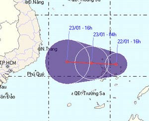 There was a tropical depression again
