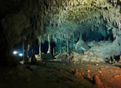 These hidden caves contain ancient traces in the world