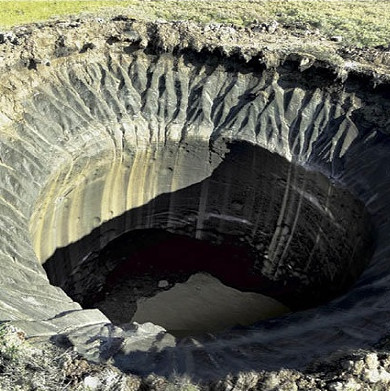 These mysterious giant craters in Siberia