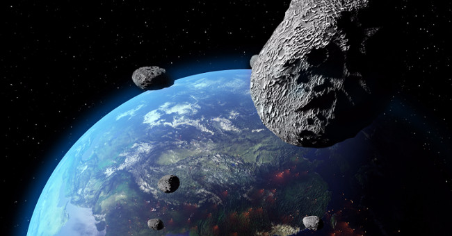 This afternoon, an asteroid will fly over the Earth
