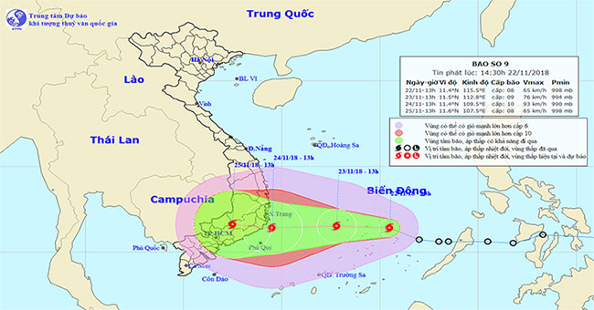 This afternoon, the tropical depression strengthened into a storm - the number 9 storm this year