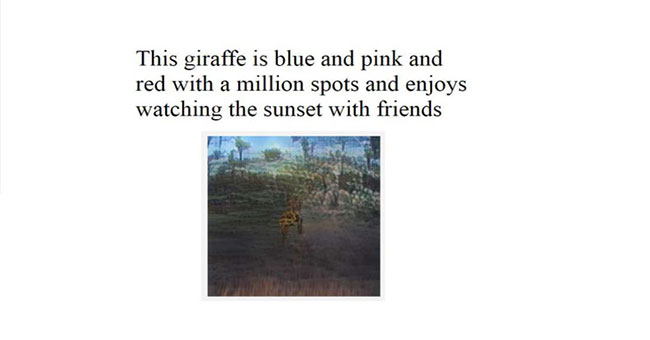 This AI system will create images from the input text
