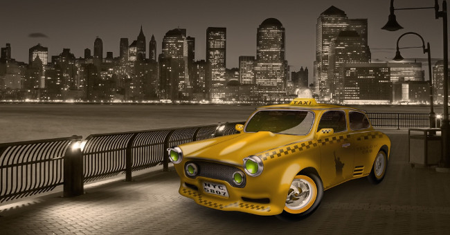 This is the color of the taxi you should choose to limit the accident