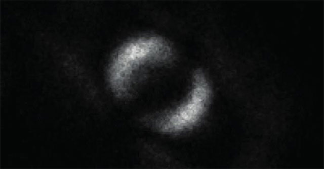 This is the first picture of the 'spooky impact' that Einstein talked about