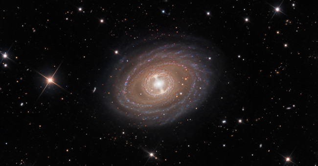 This is the most beautiful moment of the galaxy NGC 1398