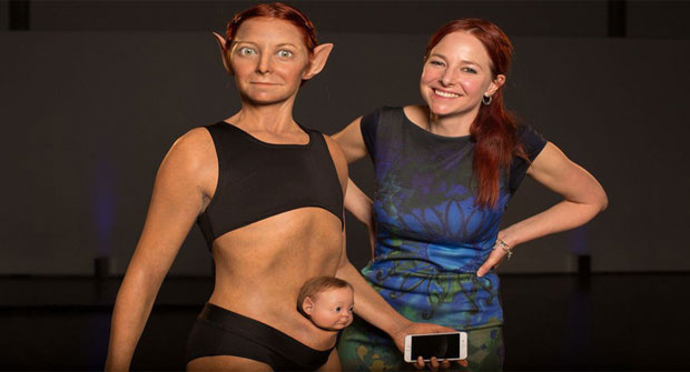 This is the most perfect 'body' for mankind to exist, but it looks freakishly creepy