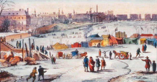 This is the reason that cottage ice age - the period that Western Europe sunk in cold for hundreds of years