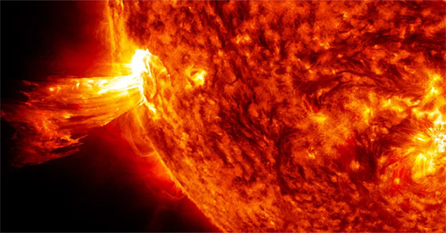 This is what happens if the Sun storm is strong enough to erase the technology of mankind