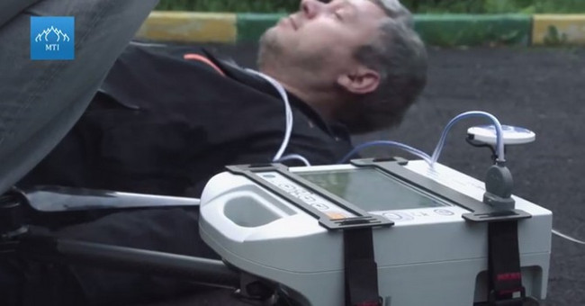 This particular drone will save lives of heart disease, breathing difficulties