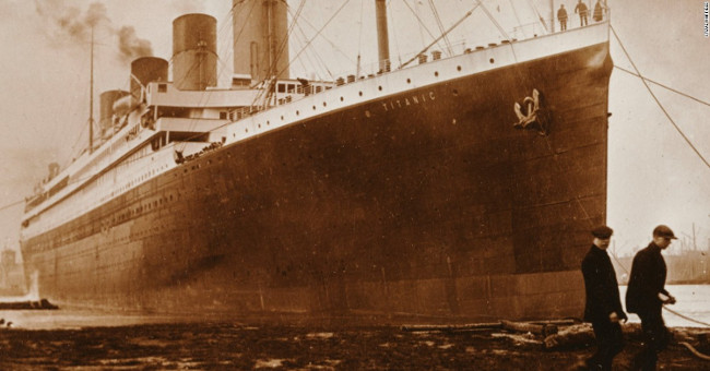 Thousands of degrees of fire could be the culprit for sinking the Titanic