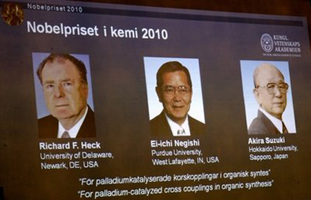 Three scientists shared the Nobel Prize in Chemistry