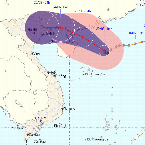 Tin storm on the East Sea - Storm No. 2