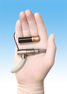 Tiny blood pump for heart failure